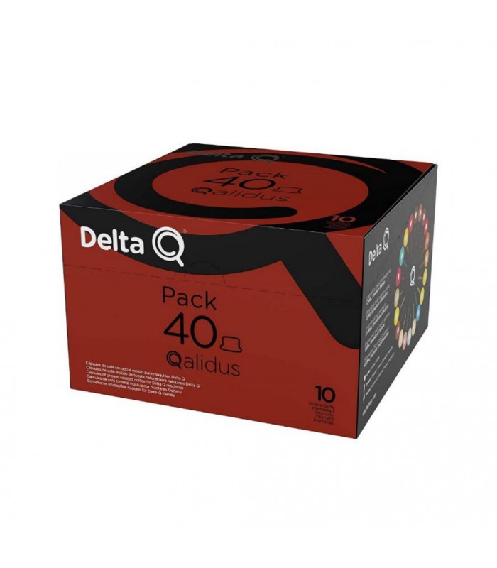 Capsulas de Cafe Delta Q n10 XL 40 Unidades